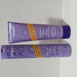 Amika Bust Your Brass Cool Blonde Repair Shampoo and Conditioner Set